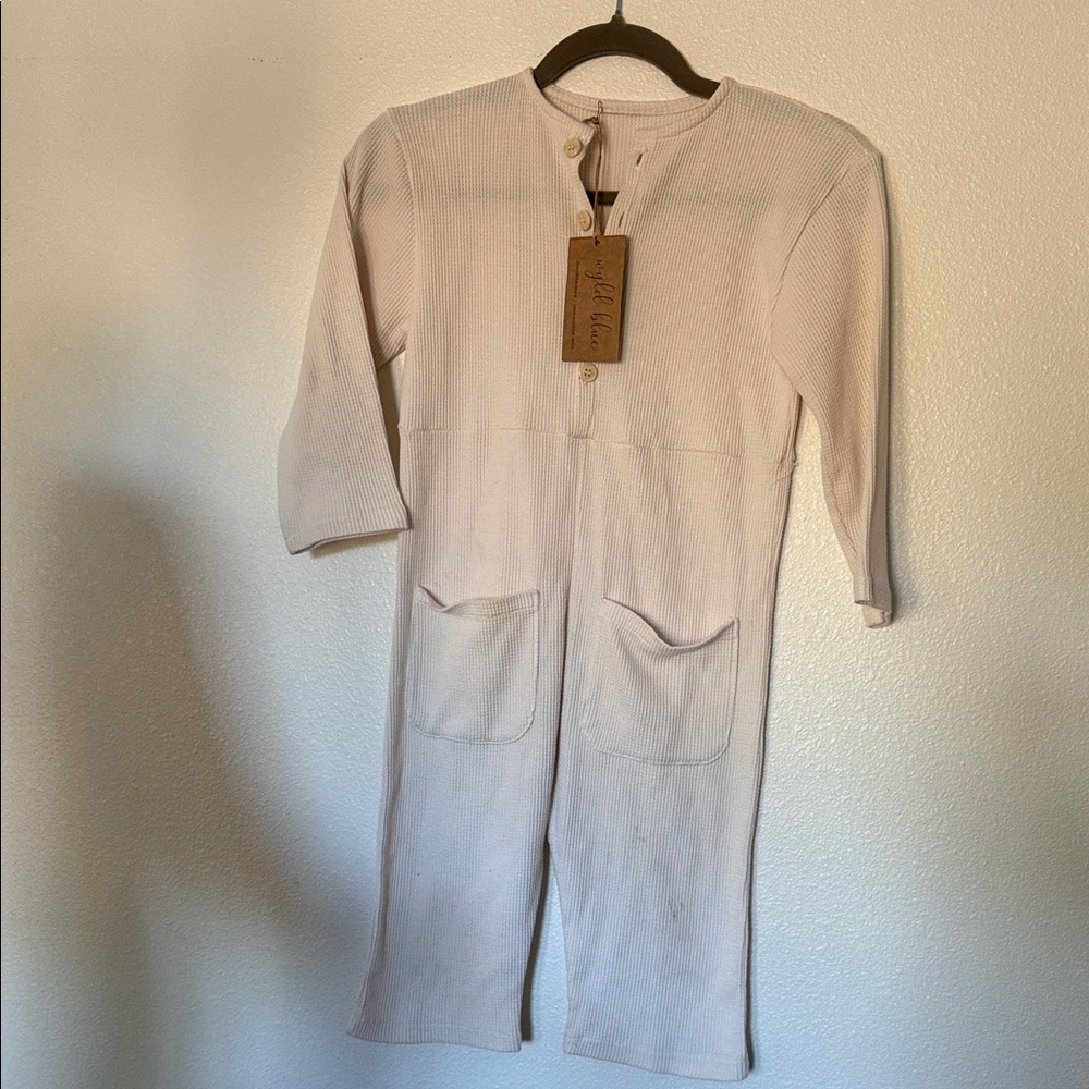 Kids Cream Bodysuit